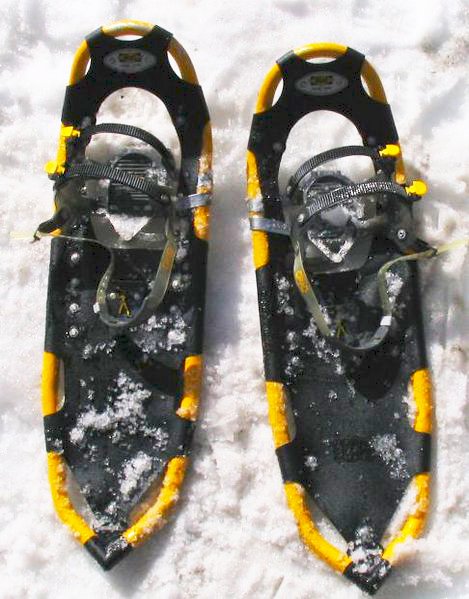 Snow Shoe! É só encaixar a bota aí e ser feliz!!